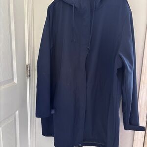 Outdoor Ventures Navy Hooded Jacket 4XL Soft Lined